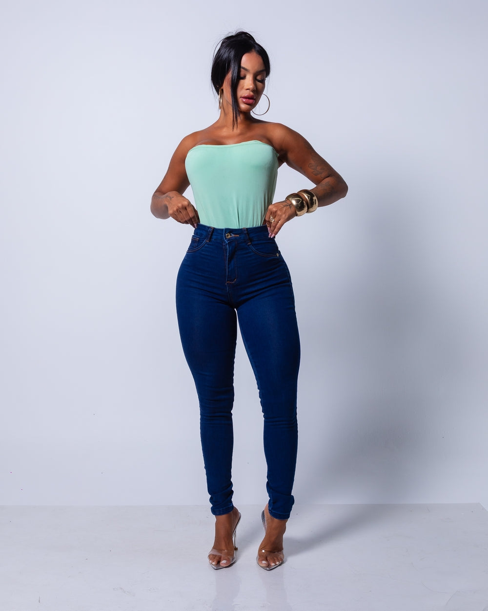 Calça Skinny Lycra Lina