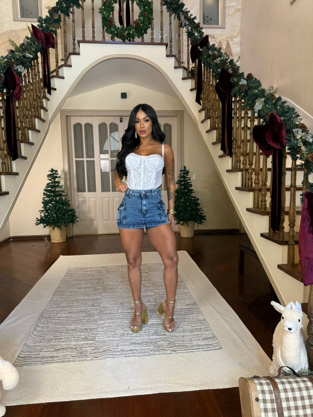 Short Saia Lycra Tina