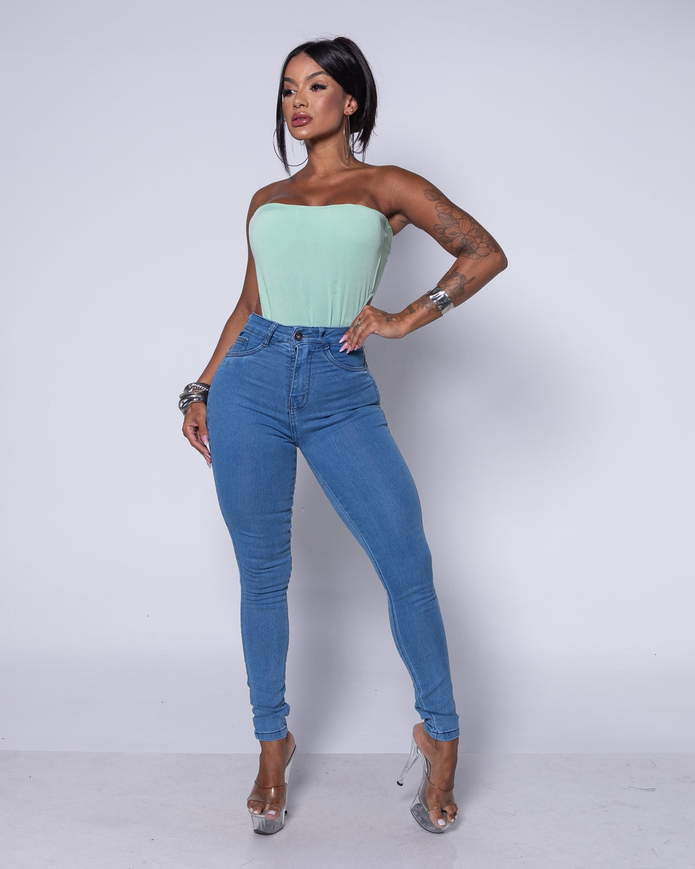 Calça Skinny Lycra Tata