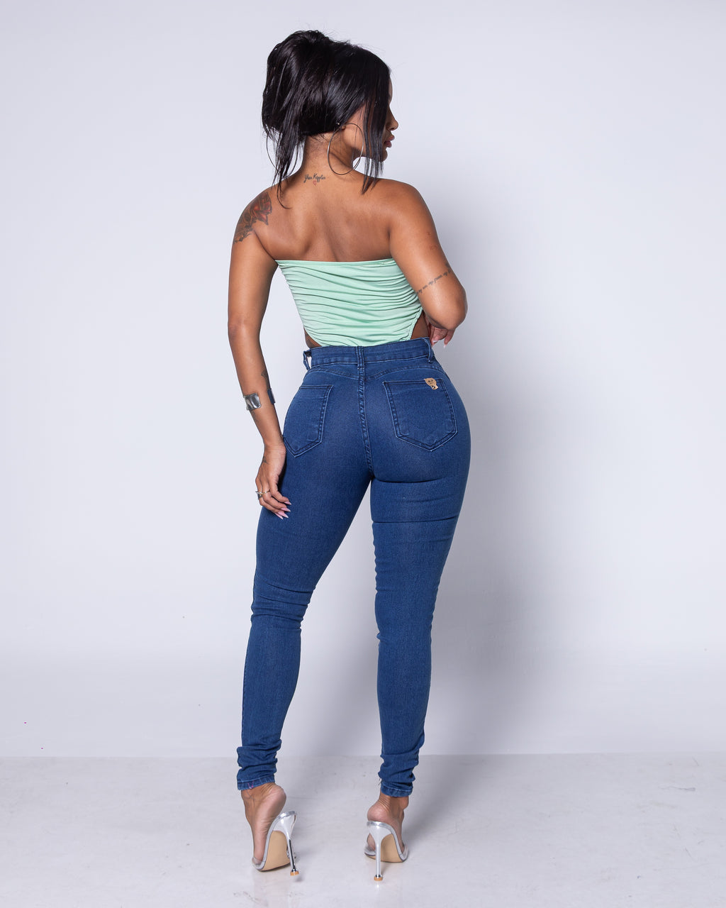 Calça Skinny Lycra Lari