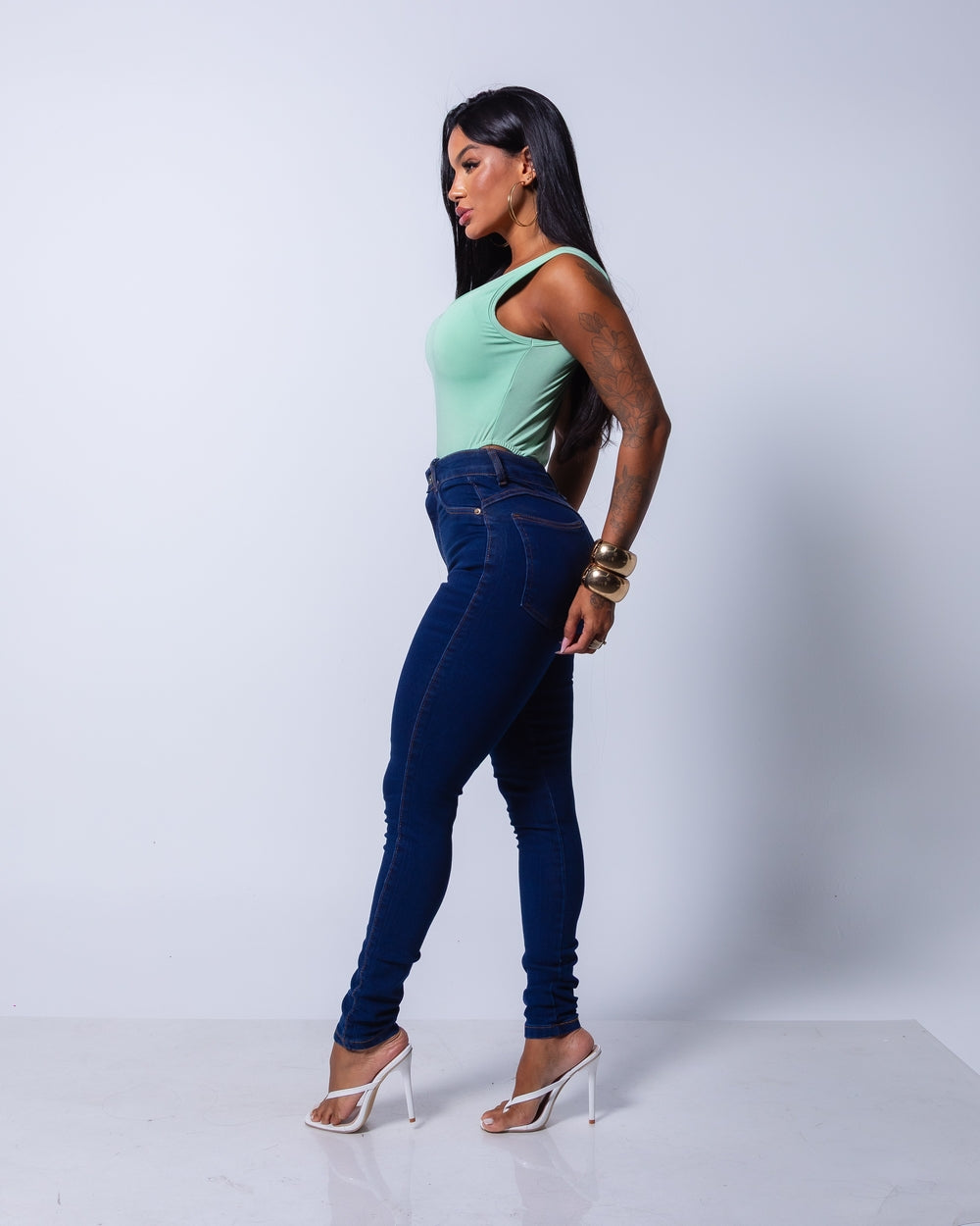 Calça Skinny Lycra Angela