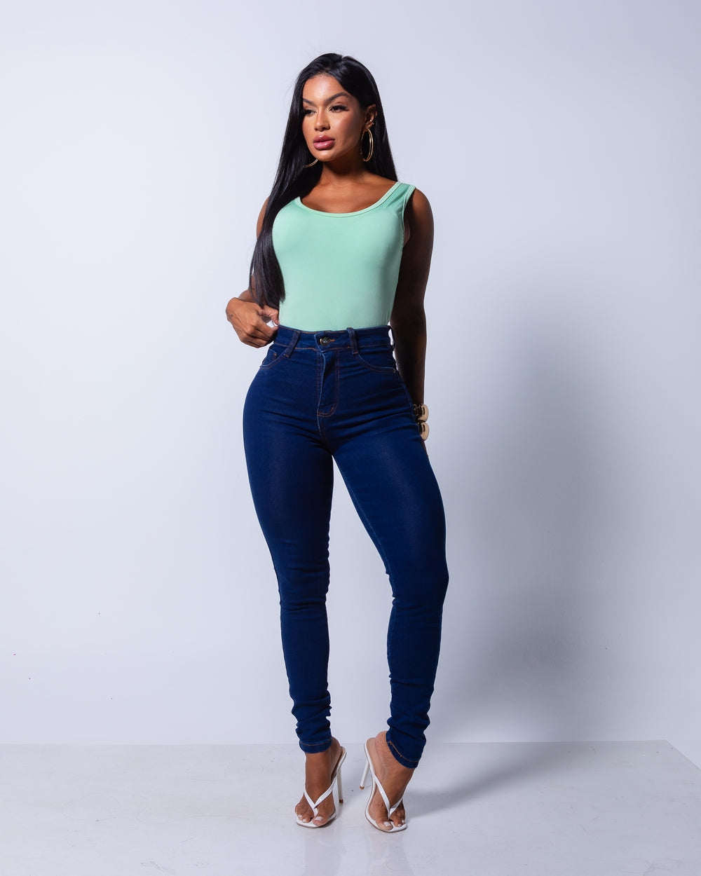 Calça Skinny Lycra Angela