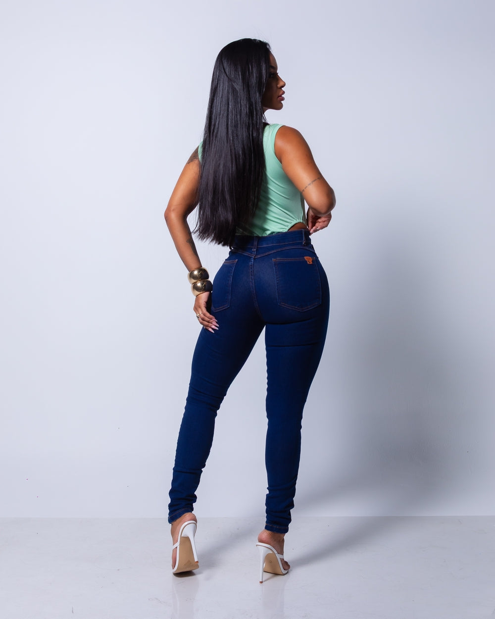 Calça Skinny Lycra Angela