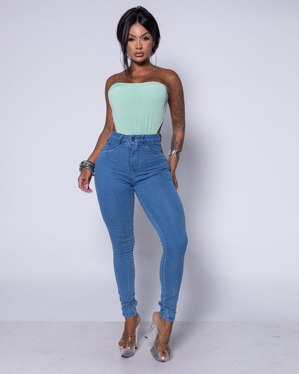 Calça Skinny Lycra Tata