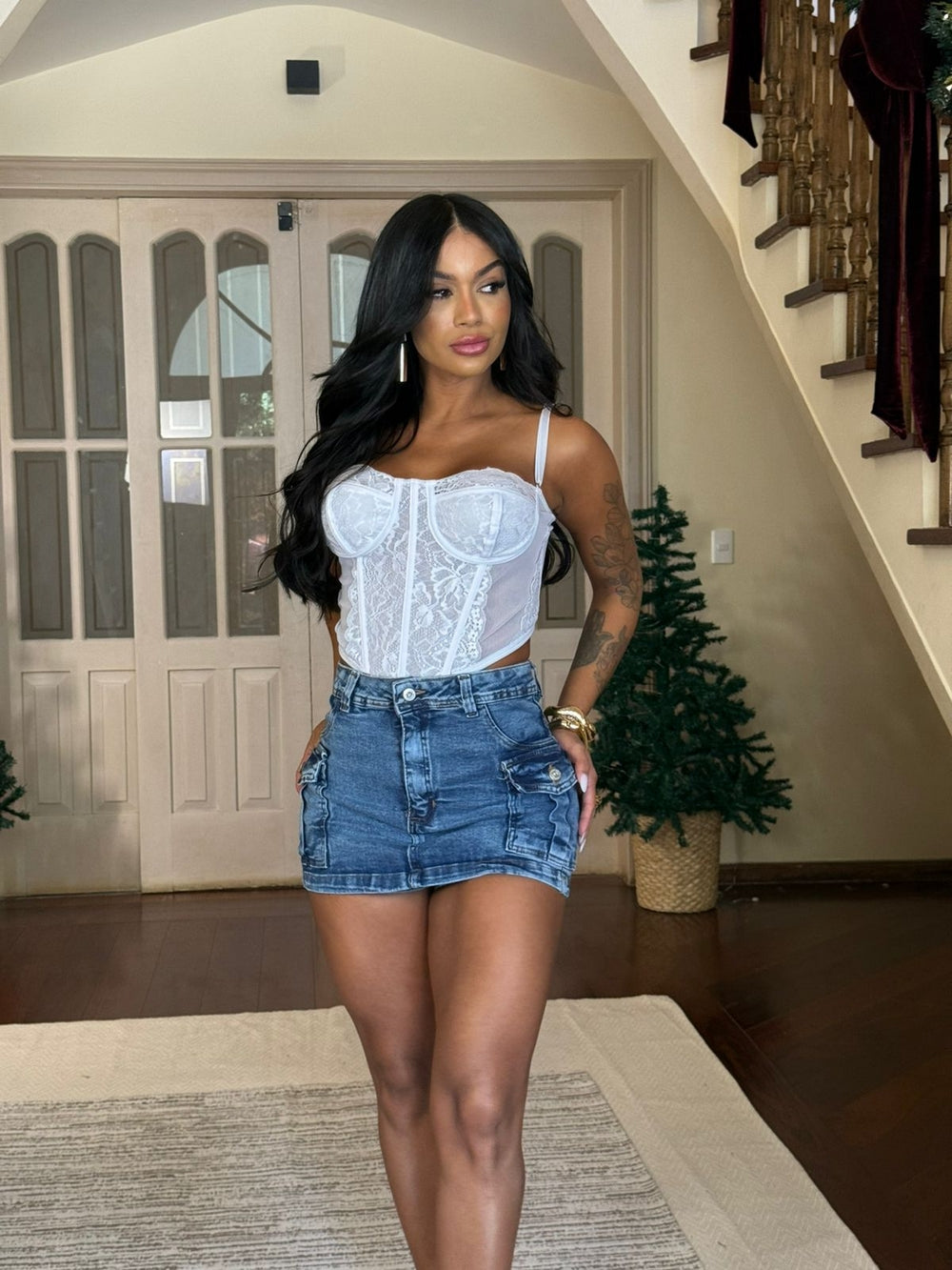 Short Saia Lycra Tina