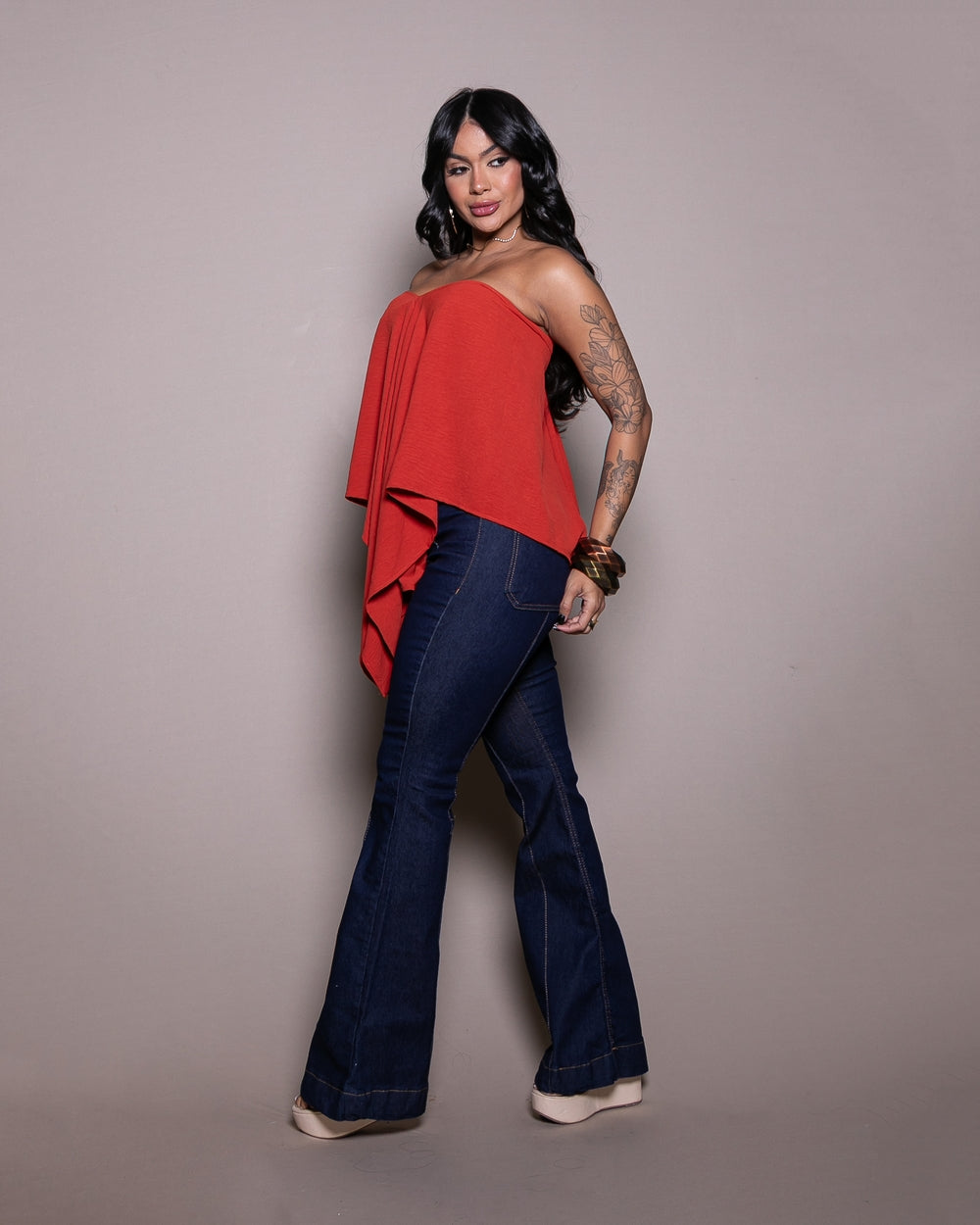 Calça Flare Lycra Melissa
 RINCE