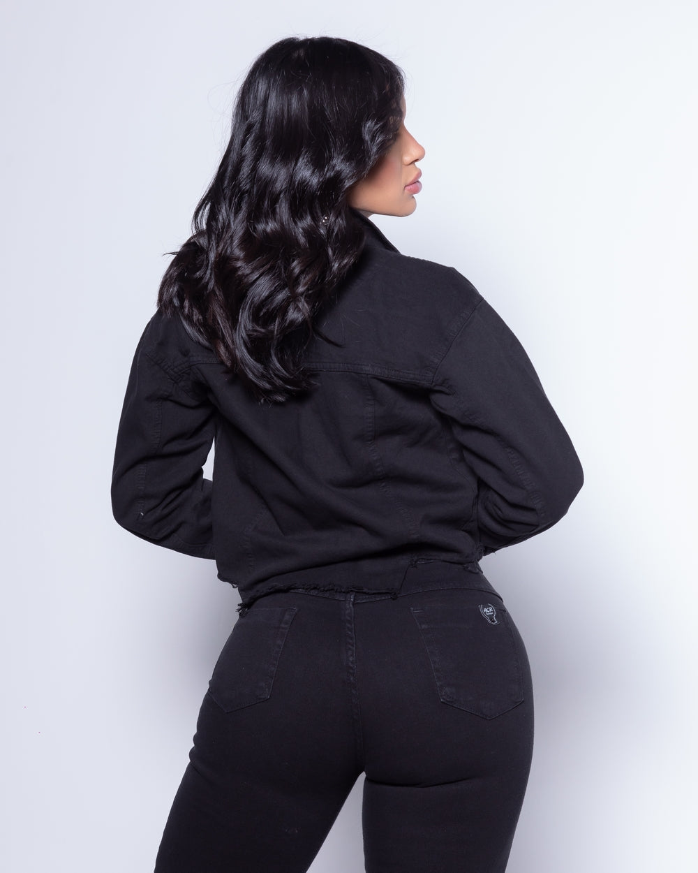 Jaqueta Mara 100% Jeans
 PRETO