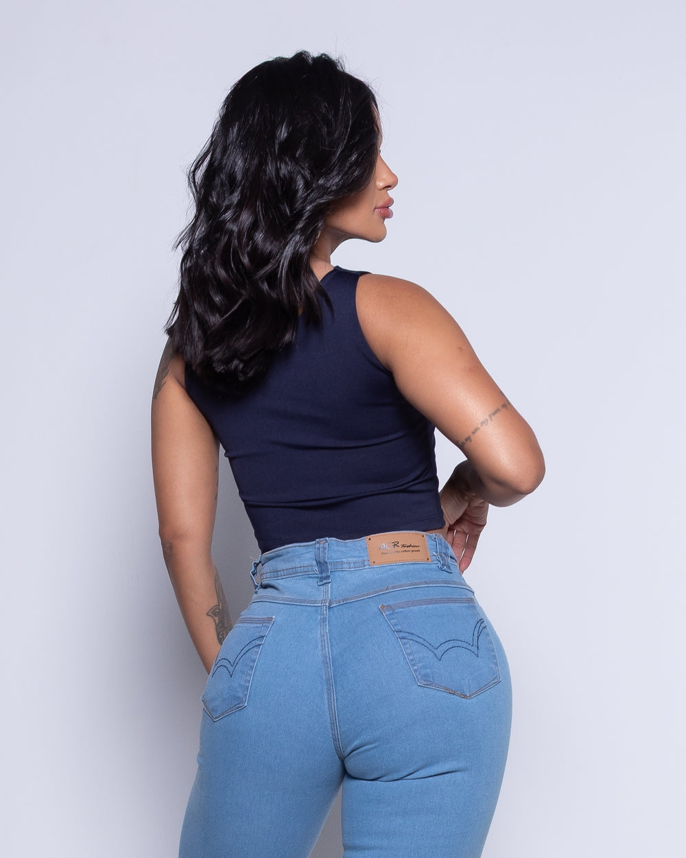 Calça Skinny Lycra Marieta DELAVE