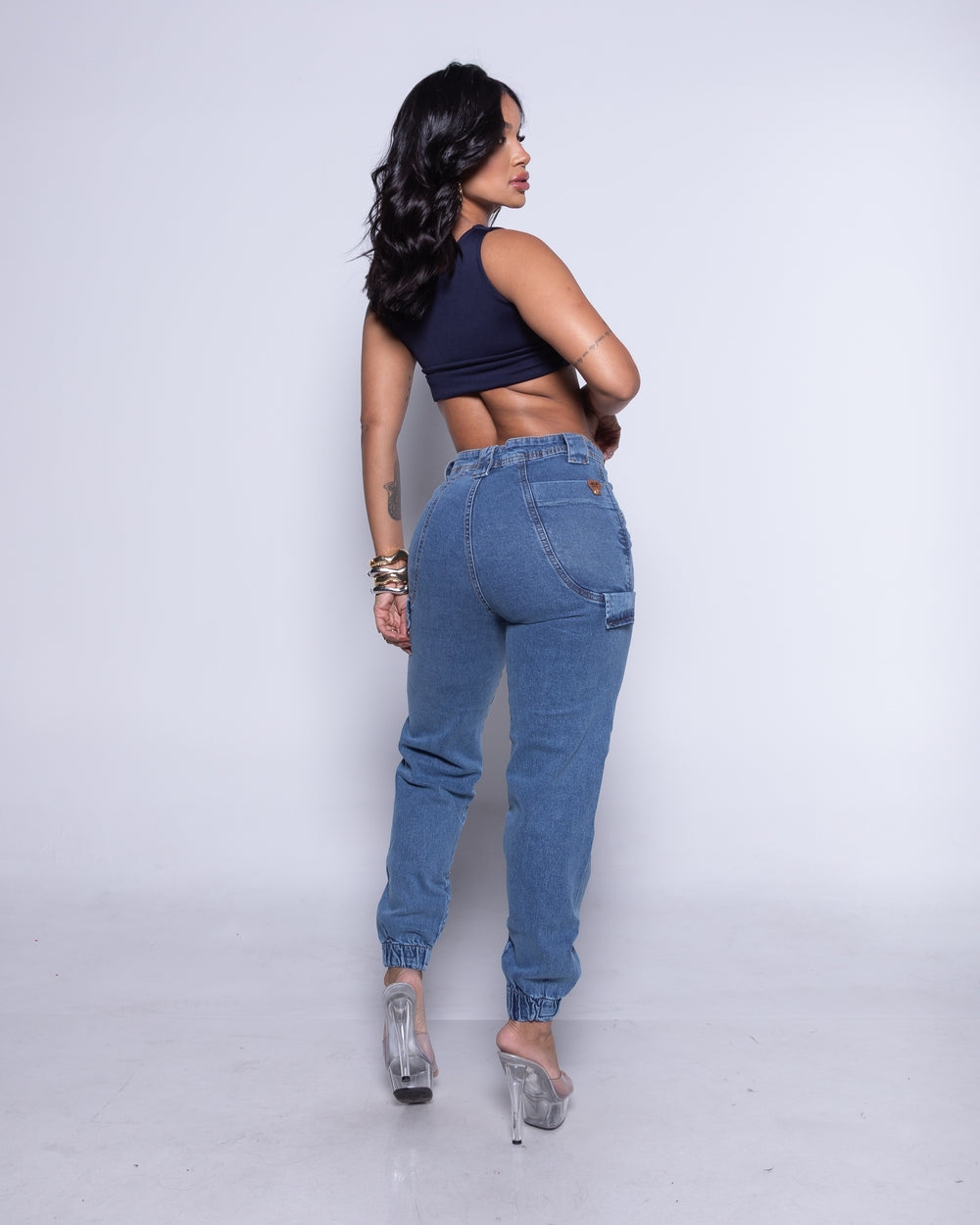 Calça Jogger Lycra Evelin
 MARMORIZADO