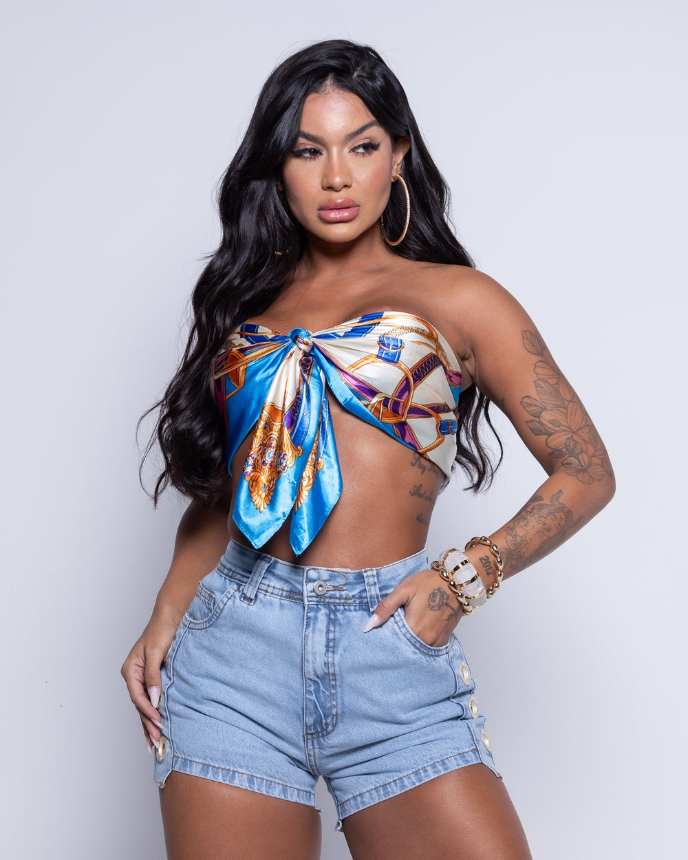 Short Double Jeans Zara
Short Zara Double Jeans MARMORIZADO CLARO