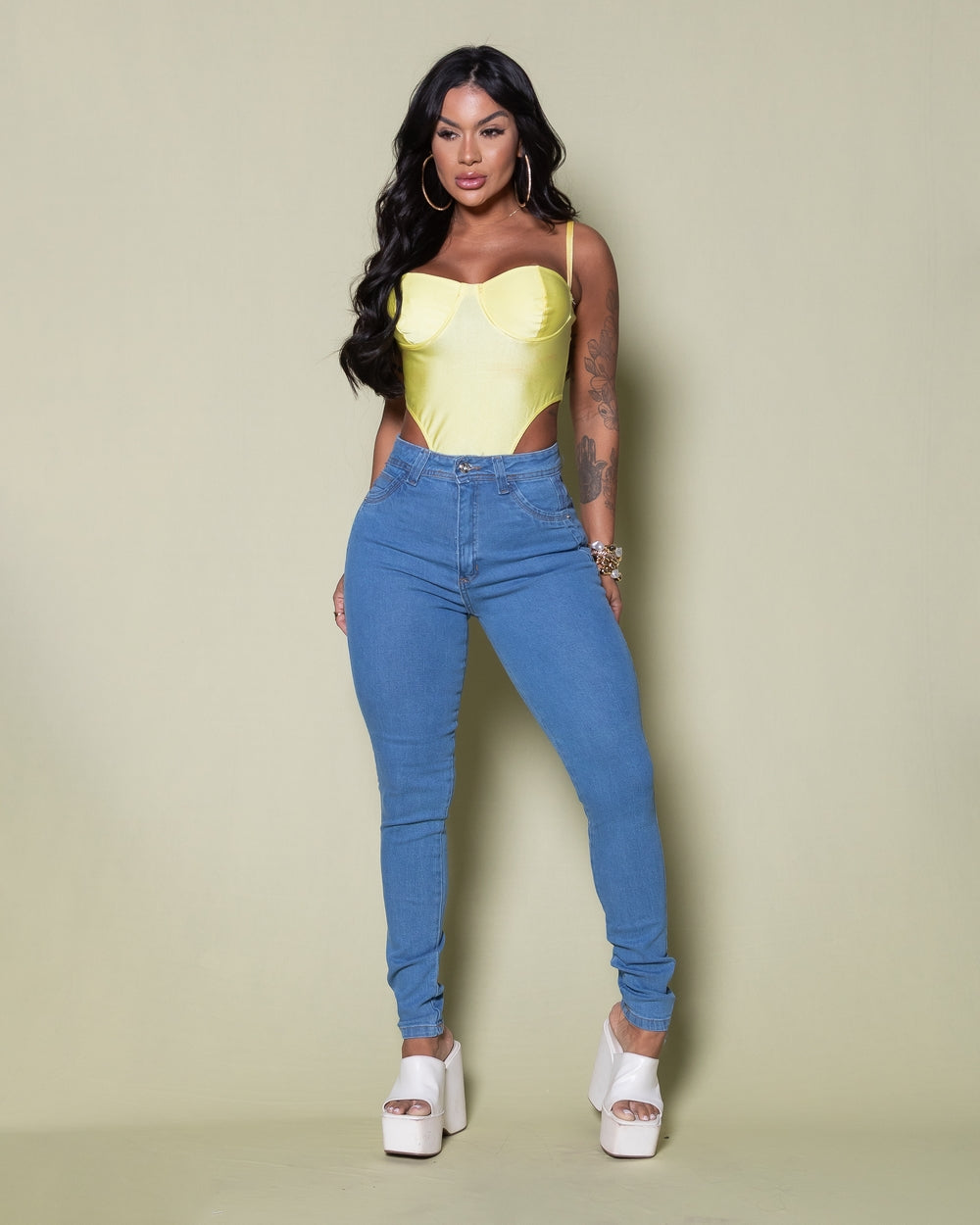 Calça Skinny Lycra Queila