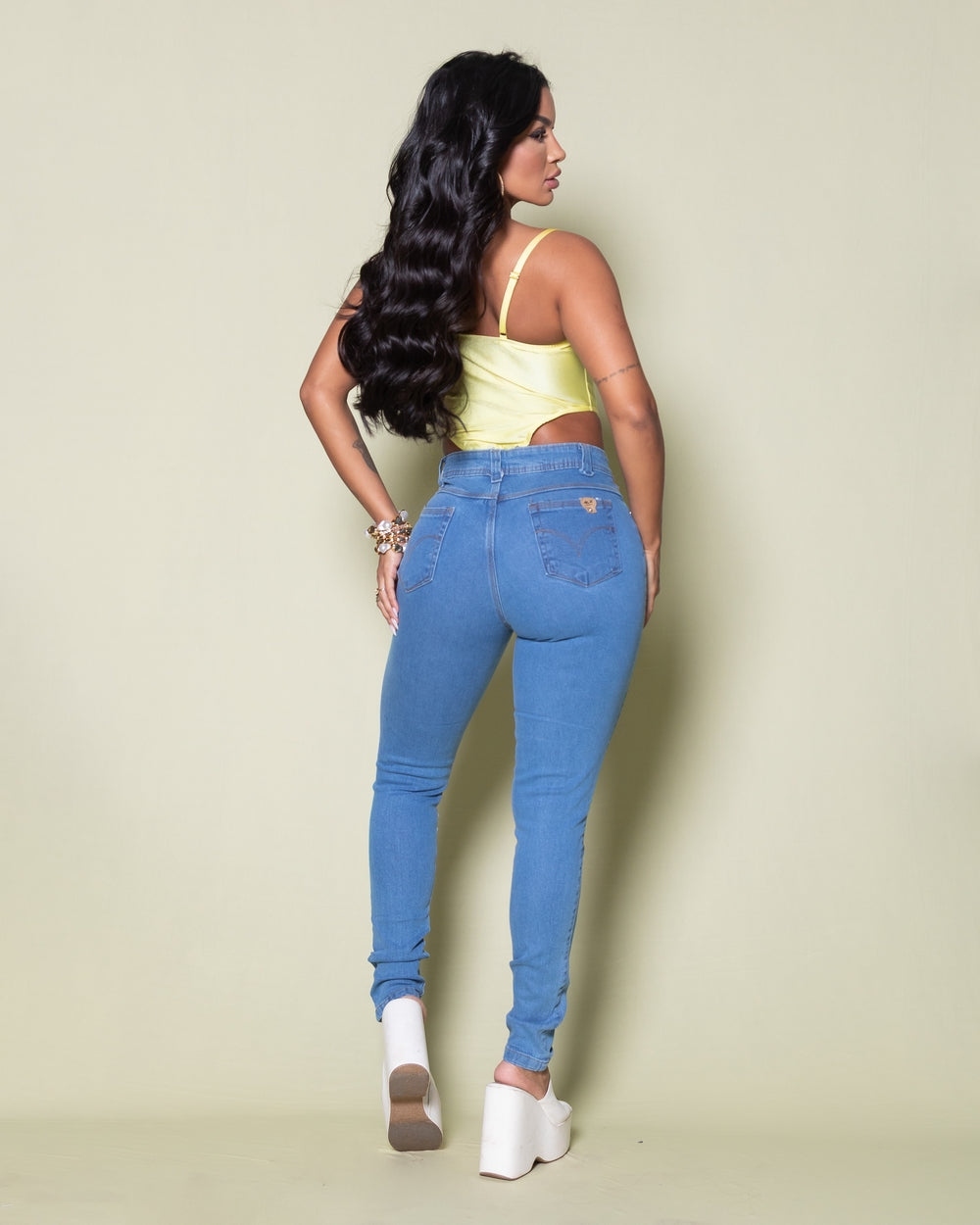 Calça Skinny Lycra Queila