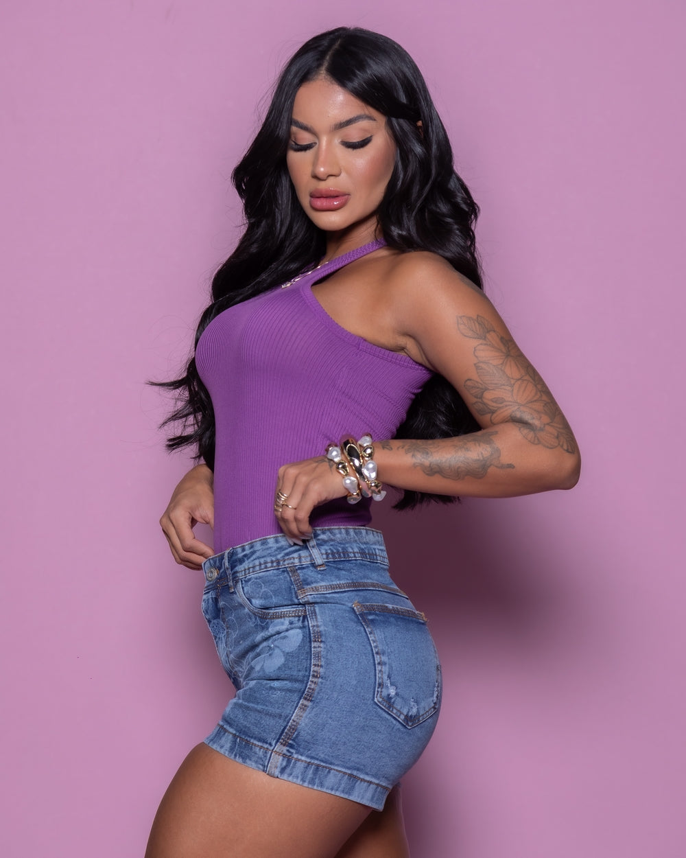 Short Double Jeans Verena