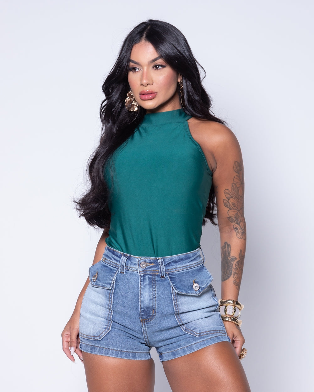 Short Lycra Val MARMORIZADO/USED