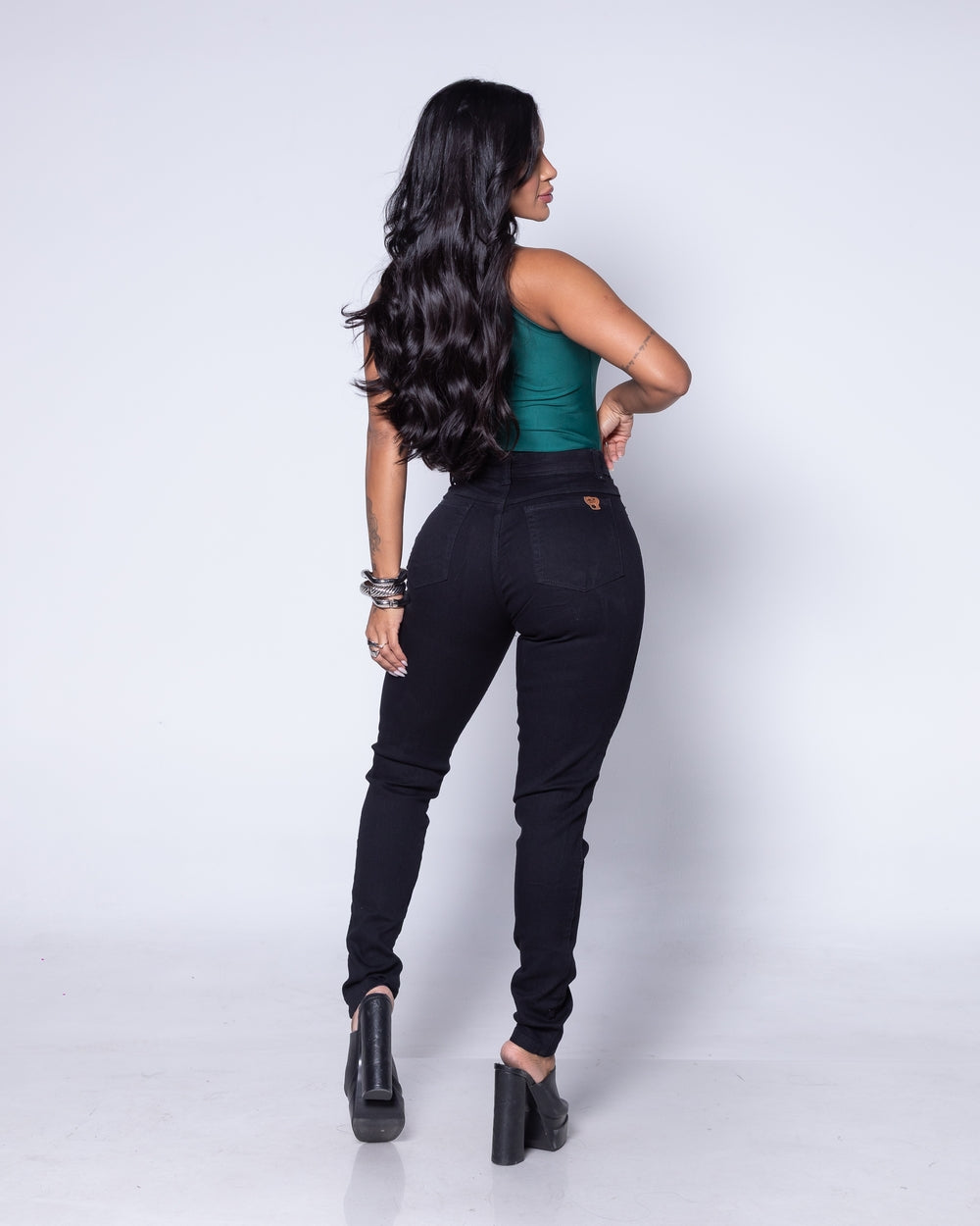 Calça Skinny Lycra Juvena
 PRETO