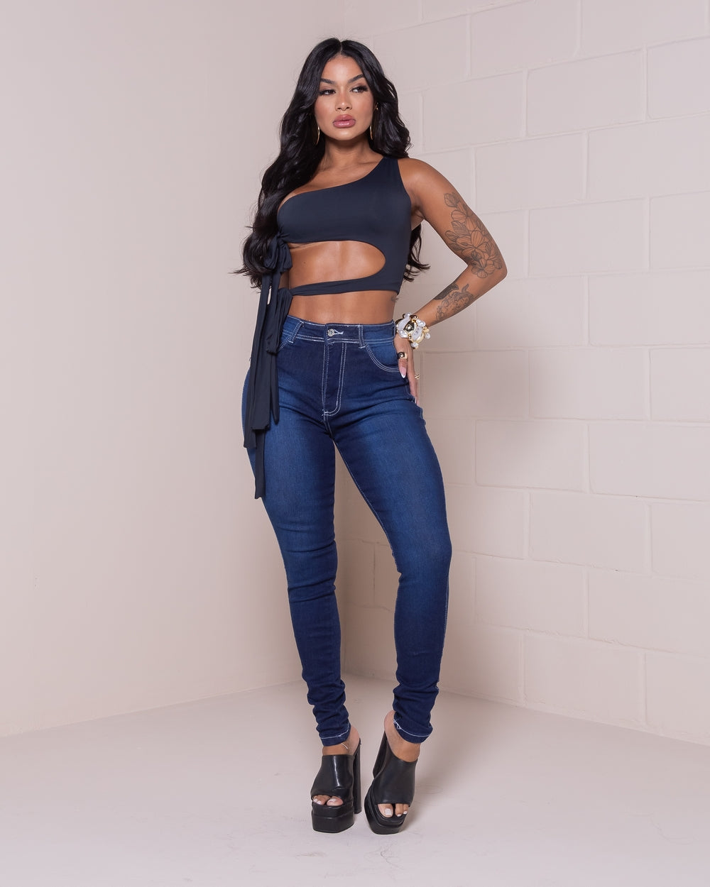 Calça Skinny Lycra Isis