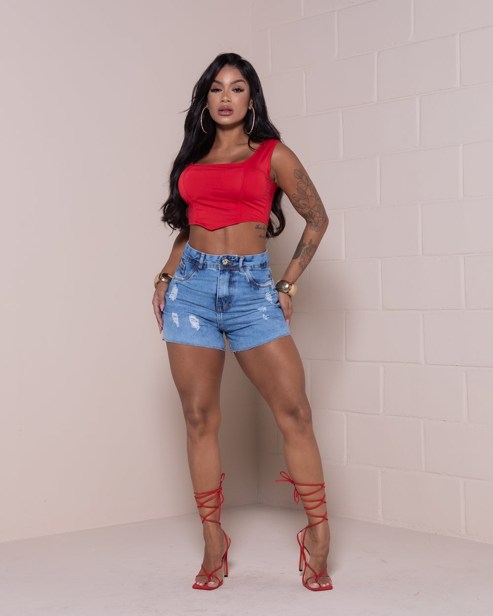 Short Jeans 100% Liliane