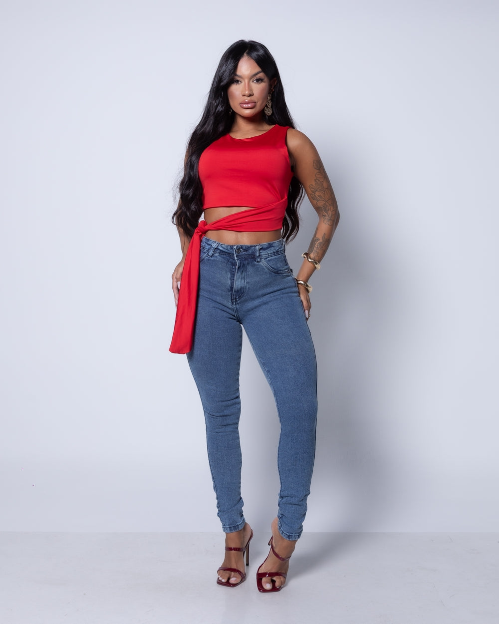 Calça Skinny Lycra Janice