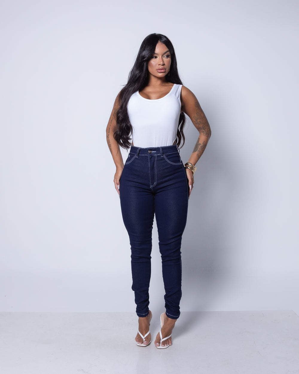 Calça Skinny Lycra Luna