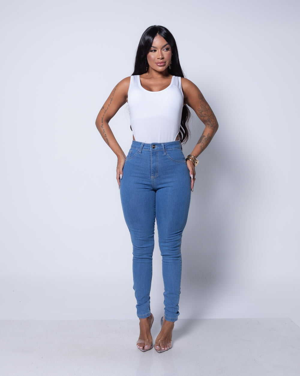 Calça Skinny Lycra Mel