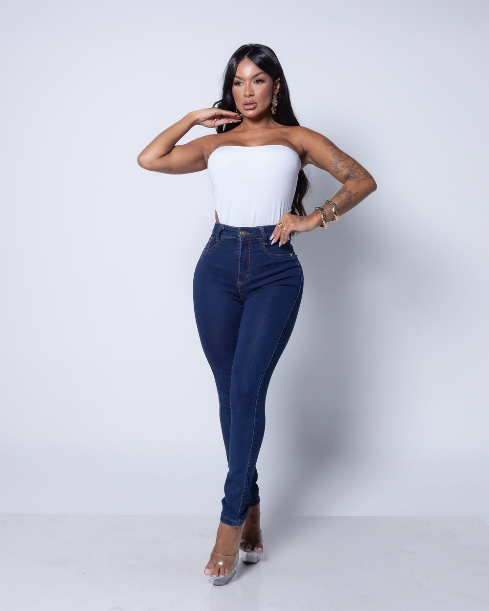 Calça Skinny Lycra Tereza