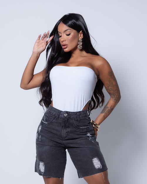 Bermuda Mom Jeans 100% Ana Maria