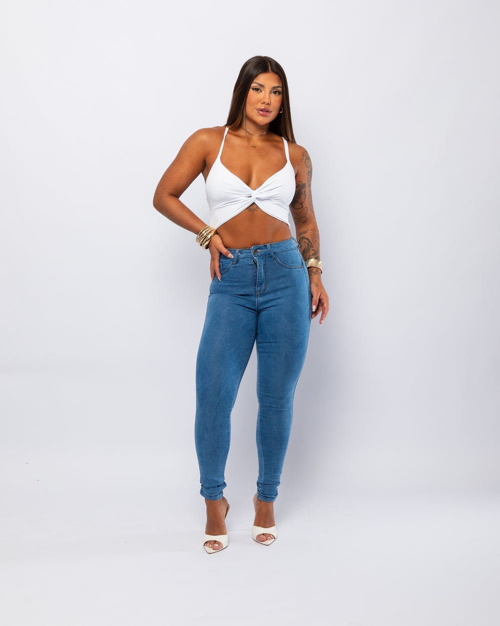 Calça Skinny Lycra Ilma