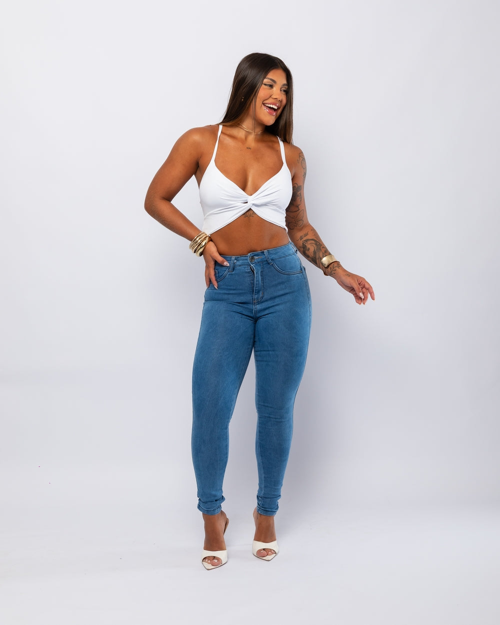 Calça Skinny Lycra Ilma