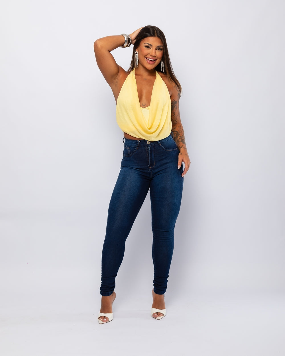 Calça Skinny Lycra Marcele