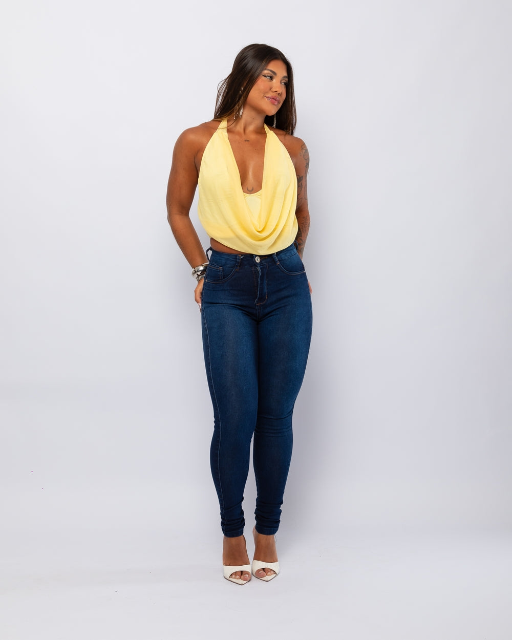 Calça Skinny Lycra Marcele