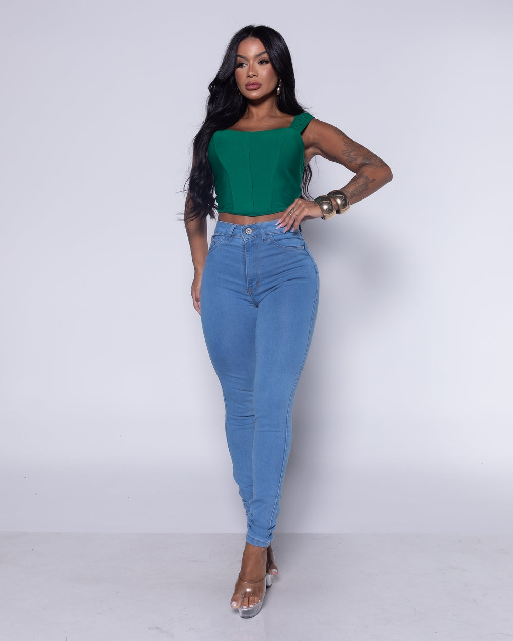 Calça Skinny Lycra Cristiane