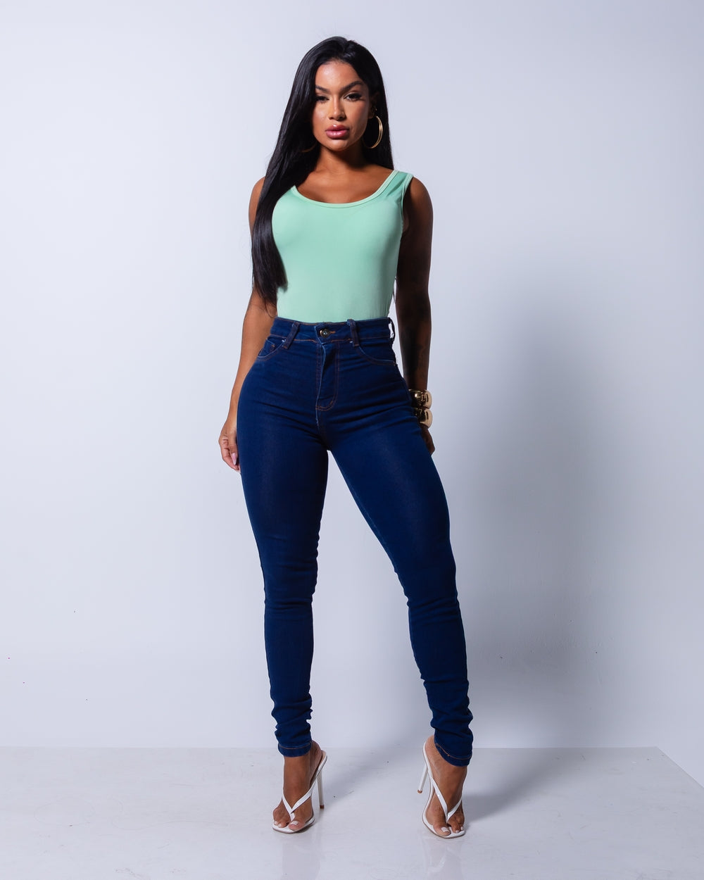 Calça Skinny Lycra Angela