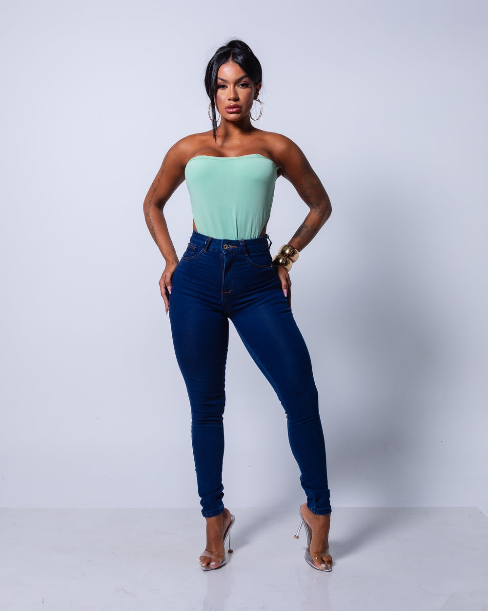 Calça Skinny Lycra Lina