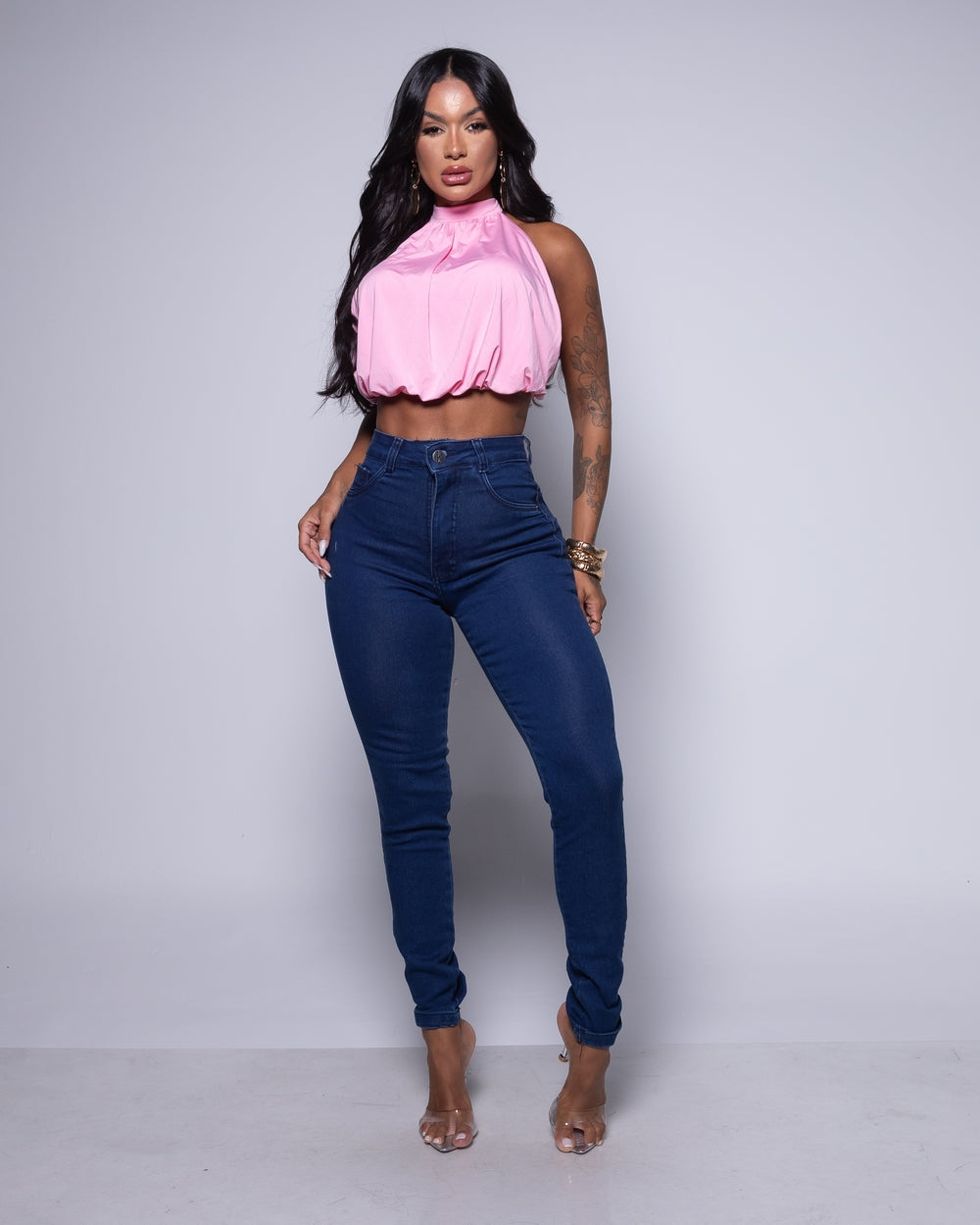 Calça Skinny Lycra Jordania