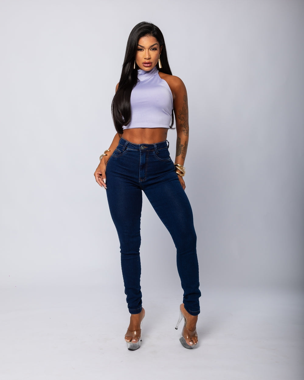 Calça Skinny Lycra Dora