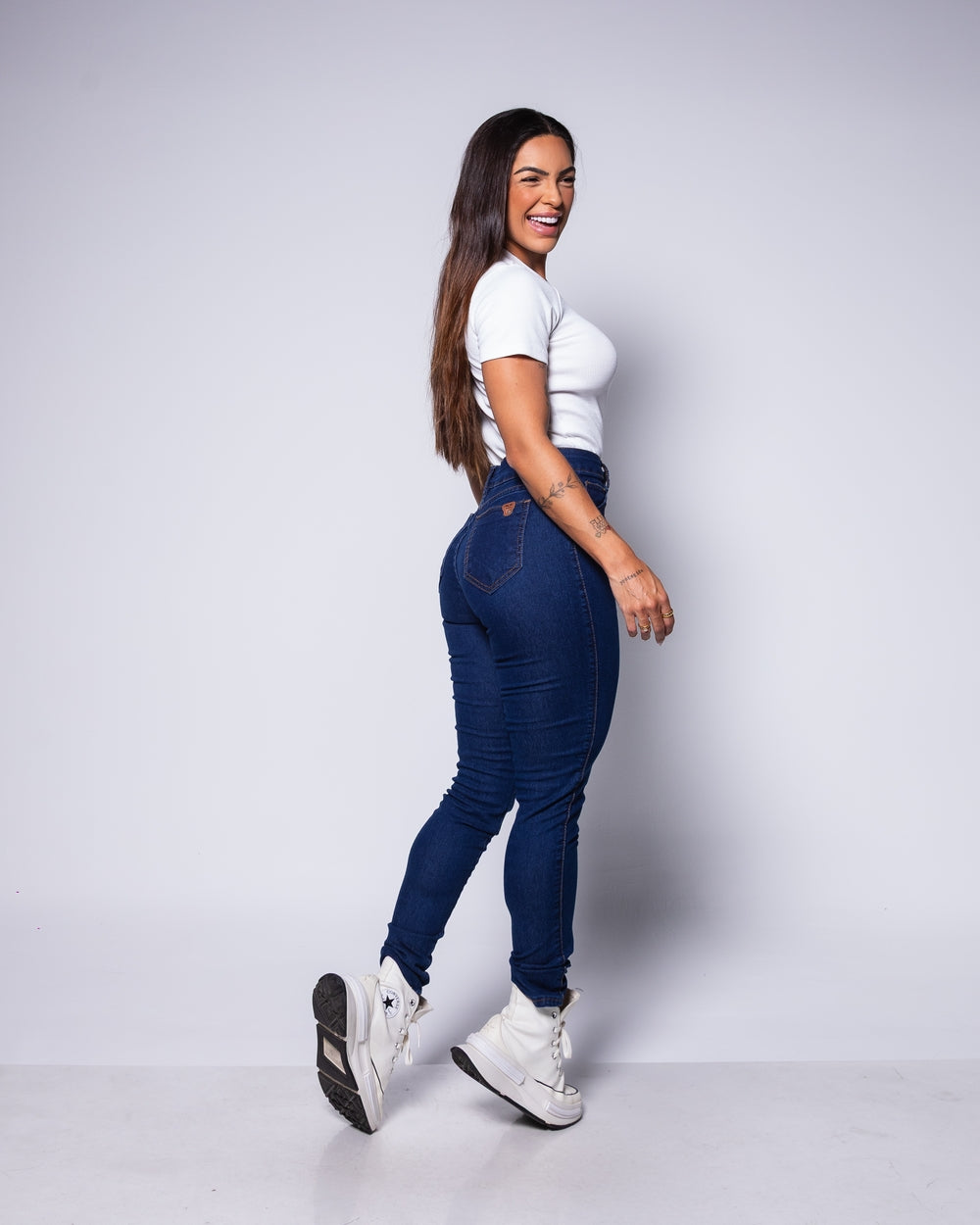 Calça Skinny Lycra Brenda