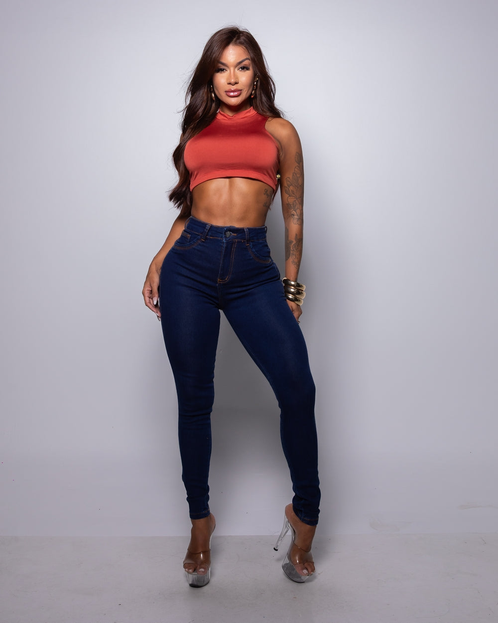 Calça Skinny Lycra Zilar