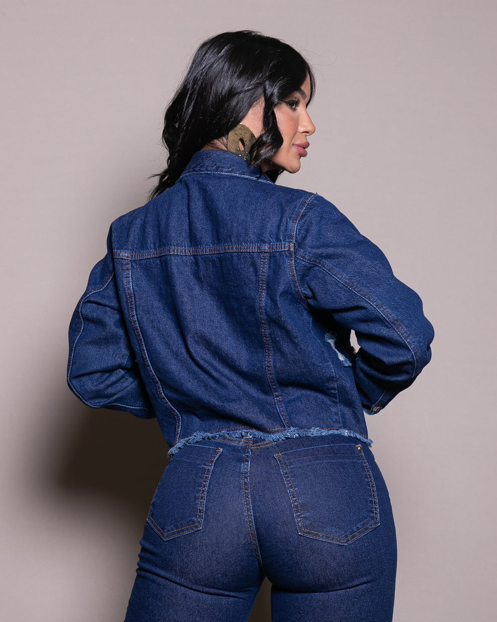 Jaqueta Eloisa 100% Jeans
 STONE
