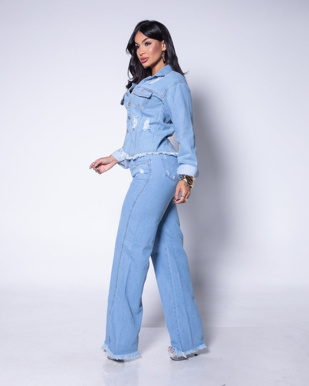Jaqueta Claudia 100% Jeans
 DELAVE