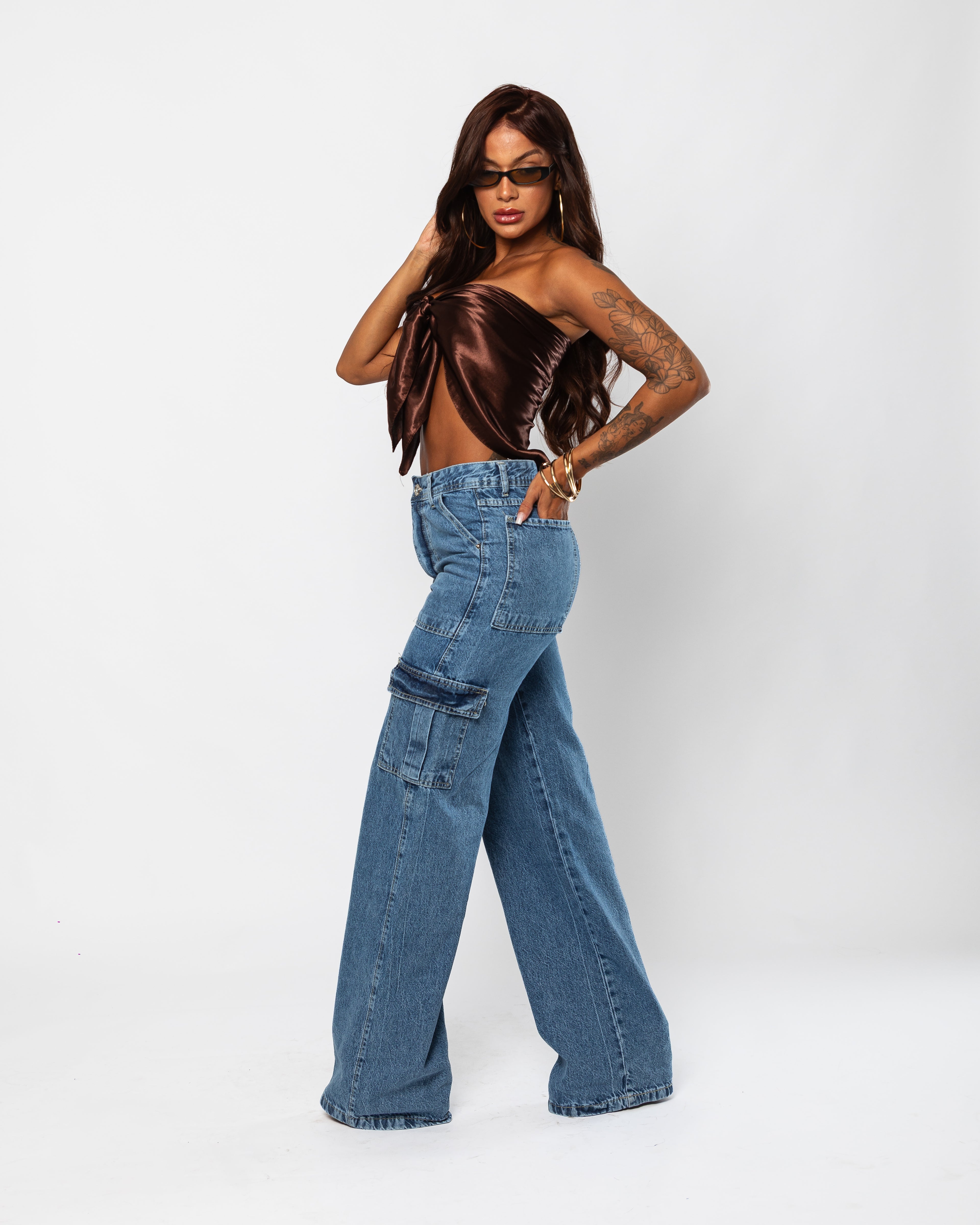 Calça Wide Leg Oneida