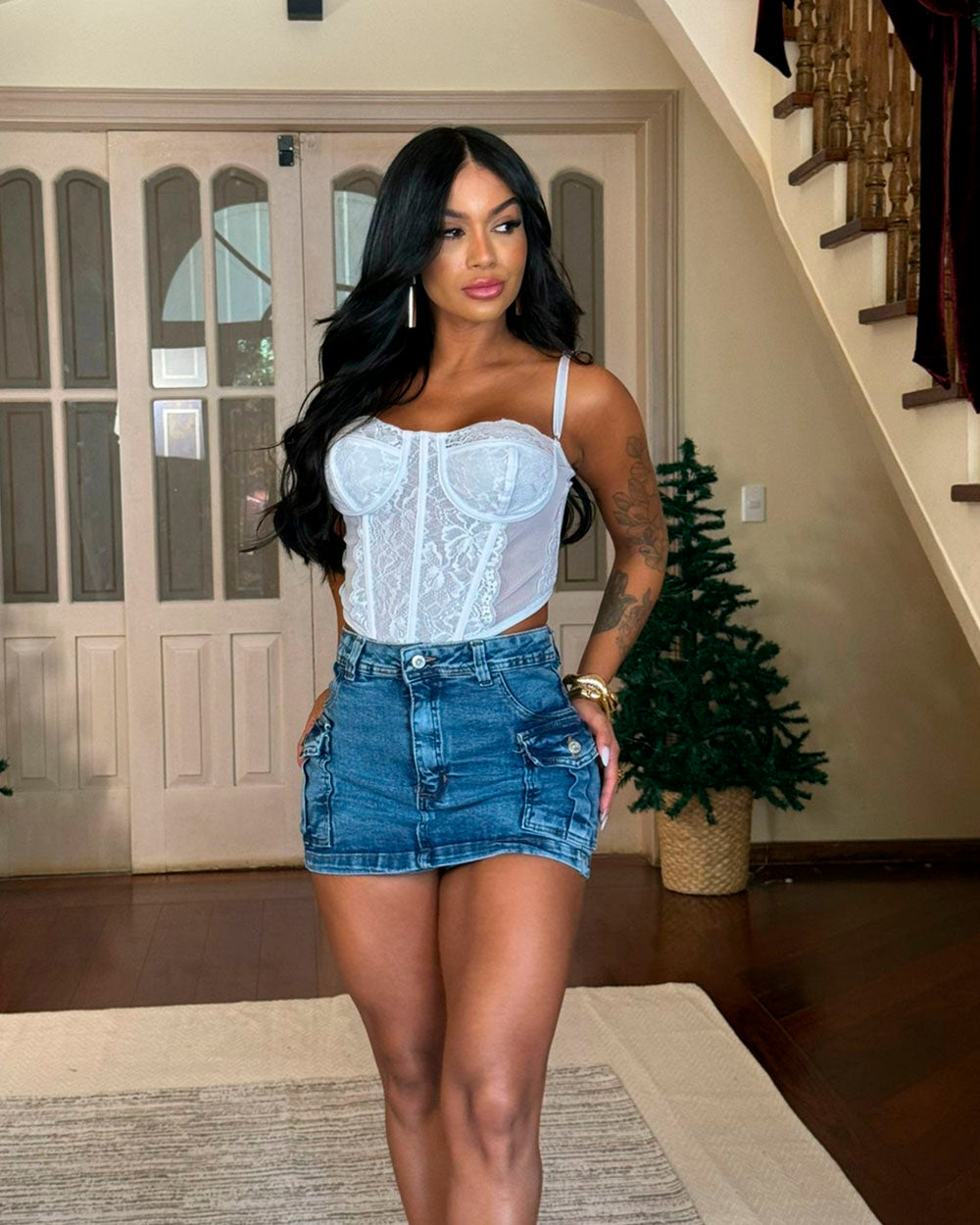 Short Saia Lycra Tina