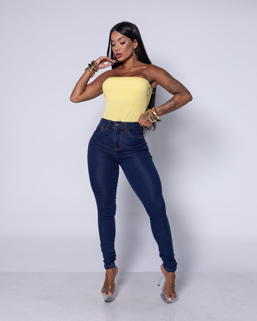 Calça Skinny Lycra Lorena