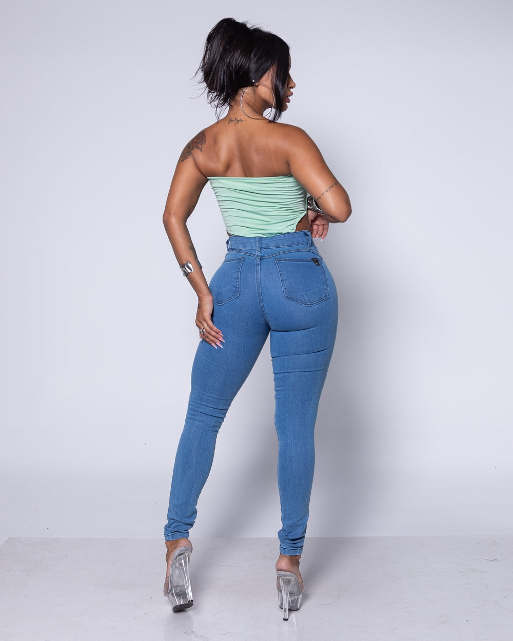 Calça Skinny Lycra Tata