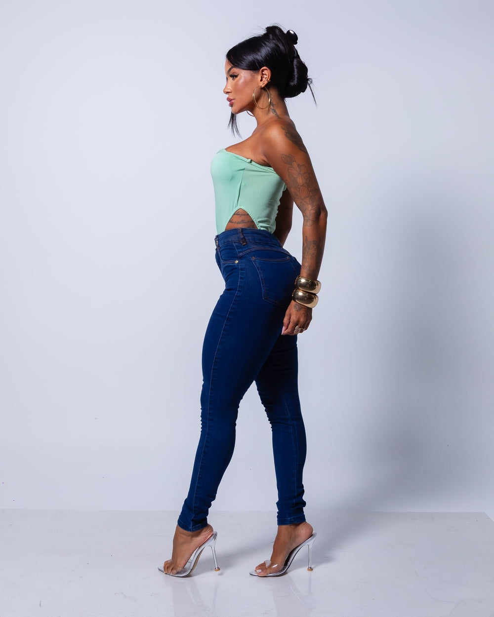 Calça Skinny Lycra Lina
